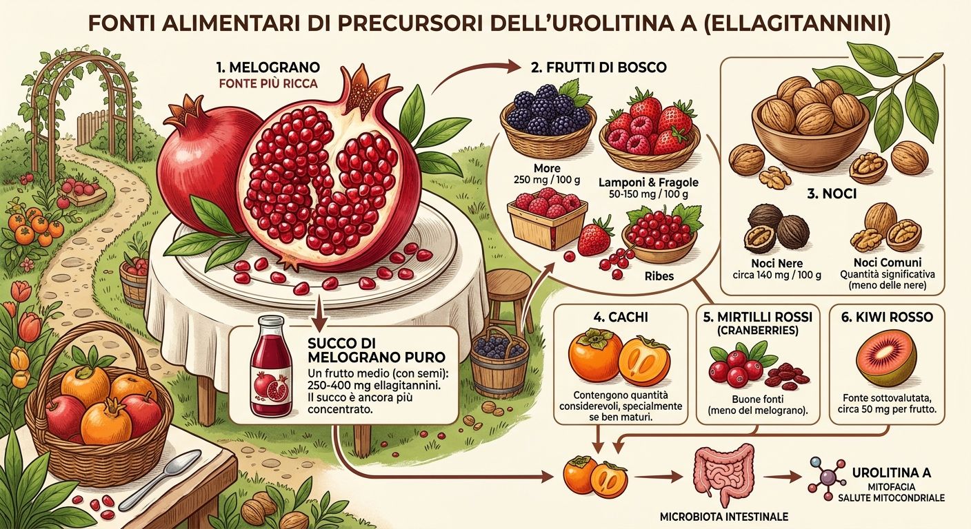 Urolitina A: il metabolita che rinforza i mitocondri e potenzia l'immunità