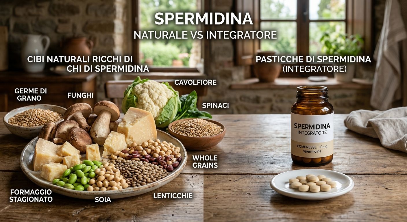 Spermidina e longevità: efficacia o hype?
