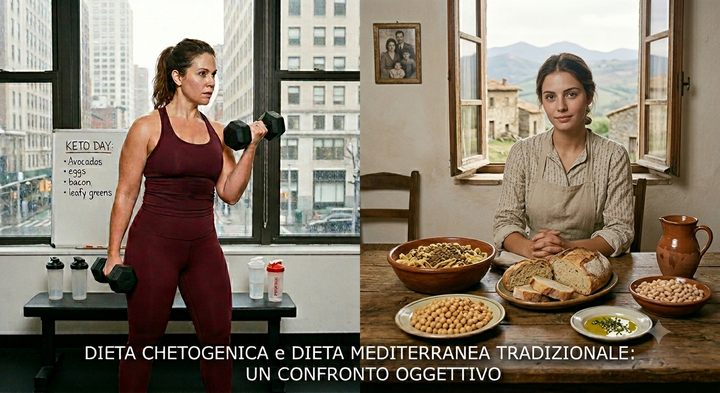 Dieta chetogenica e Dieta Mediterranea Tradizionale: un confronto oggettivo